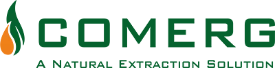 logo of Comerg natural extraction company for the cannabis industry