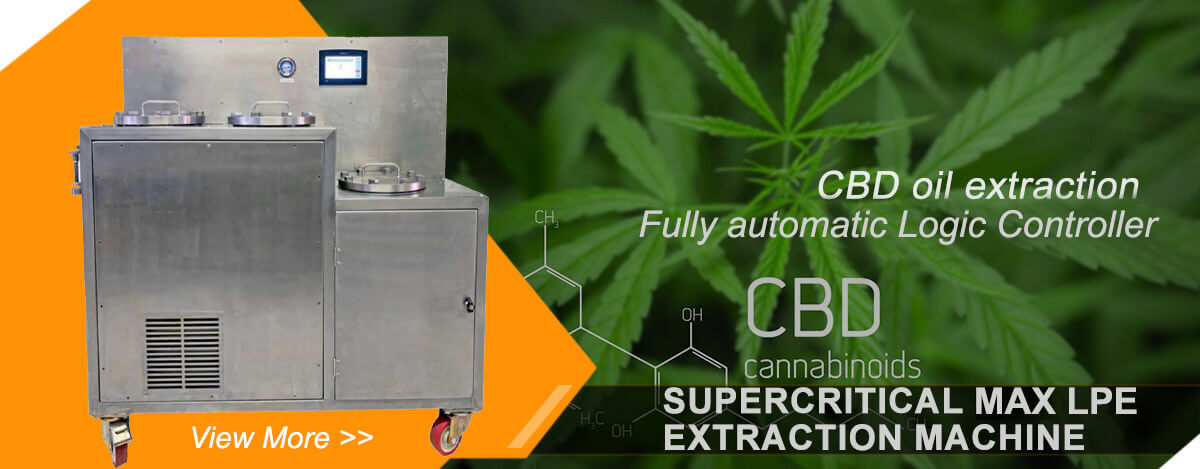 a banner of our co2 cbd extraction machine