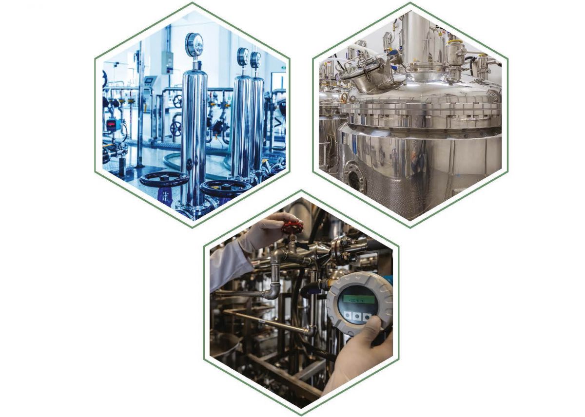 The cannabis extracting machines of our website separated in 3 different circle like pictures