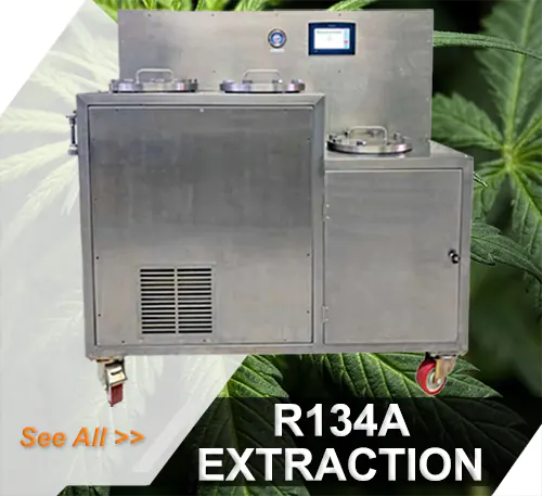 banner of 20 litre max lpe r134a extraction machine