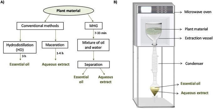 non-volatile vs volatile extraction of plants graphic for hemp distilling apparatus