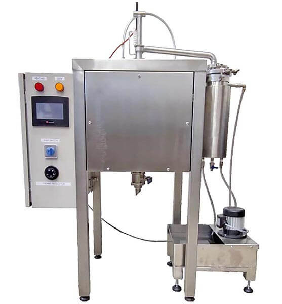 25l thc remediation machine for industrial cannabis plant processing