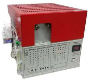 Gas Chromatography equipment unit for medical cannabis and hemp terpene post processing